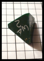 Dice : Dice - DM Collection - Armory 1st Generation Opaque Green D4 - KC Trade Nov 2011